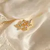Nuevo producto transfronterizo: Pétalos Clásicos Sencillos Ojo de Caballo, Exquisitos Pétalos de Circonia Microincrustada, Accesorios para Joyería DIY, Venta al por Mayor desde el Fabricante