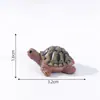 Figuritas de tortugas en miniatura creativas transfronterizas, decoraciones para acuarios, accesorios DIY para crear un paisaje en miniatura