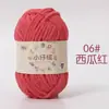 Pequeno caxemira feito à mão DIY tricô lã de espessura média fio de gelo fio para bebê crochê tricô cachecol boneca fio fofo atacado