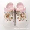 Transfronterizo Nuevo Desmontable Flor de Chanel Amor Mariposa Corazón de Melocotón Accesorios Zapatos con Agujeros Hebilla de Zapato Diy Traje