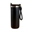 Copo de Café Isolado a Vácuo de Aço Inoxidável 304, Aparência Premium, Portátil, com Corda, Montável em Carro, para Esportes ao Ar Livre, Copo de Água
