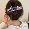 Presilha de cabelo de crocodilo com laço fofo para mulheres, presilha de garra de cabelo super estilosa 2026, acessório de cabelo