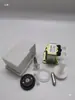 Cubierta de Válvula Solenoide de Plástico Anillo de Sello de Bobina Núcleo Resorte Tapón Cable Alimentación 24V 12V