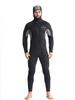 Traje de buceo SBART nuevo de 5/7MM de grosor, traje de surf, traje de buceo de una pieza, resistente al frío, cálido con forro polar, traje de medusa