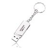 Pequeno disco U gordo atacado logo lettering 2G 4G 8G 16G 32G metal USB rotativo 2.0 disco U de alta velocidade
