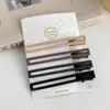 Presilhas de Cabelo de Alta Qualidade Sem Costura para Meninas, Presilhas Bico de Pato para Franja Lateral, Presilhas para Testa para Maquiagem e Lavagem Facial, Grampos de Cabelo Retos, Acessórios de Cabelo