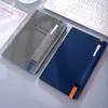 Cuaderno A5 al por mayor con banda elástica, portabolígrafos, procesamiento, bloc de notas de negocios personalizado de tapa dura, se puede imprimir con logotipo, simple