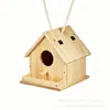 Casa de Pájaros de Madera para Armar, Casa de Pájaros para Pintar Interactiva Padres e Hijos, Materiales para Manualidades de Actividad en el Parque