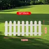 Barreira de Cerca de Plástico Guarda de Cerca Cerca Viva Divisor de Canteiro Decoração Externa Interna Externa Villa Jardim Outro
