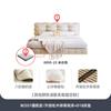Cama colgante de tela estilo crema francesa y Ji, moderna, sencilla, ligera, de lujo, para dormitorio principal, con tecnología de franela y nube de hadas.