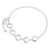Cadena de cintura de comercio exterior para mujer, cinturón de luna de metal, cadena corporal, elegante y ajustable de estilo europeo y americano, decoración de cintura para vestido