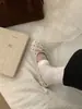 Zapatos planos de ballet Chuyuji estilo francés de gamuza con lazo de lunares para mujer, nuevos versátiles 2026 con punta redonda Mary Jane