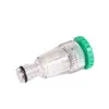 Dispositivo automático de riego de flores con boquilla universal de PE para jardín, riego por aspersión ajustable y refrigeración para tuberías de agua de 9/12 mm