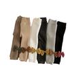 Leggings calcetines para niños al por mayor otoño e invierno con forro polar engrosados leggings para niñas clase A cálidos pantalones capri bebé
