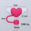 Tapa para Popote Stanley 10mm Diámetro Grande PVC Popote Suave Tapa Muñeco de Dibujos Animados Tapa Antipolvo Mayoreo