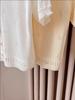Cardigan de Punto Corto Super Elegante Amarillo Claro de Seda de Hielo para Mujer, Verano 2026 Delgado Calado Único Top de Punto