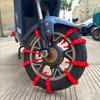Cadena antideslizante para coche, motocicleta, batería, neumático de coche, cadena antideslizante, cinta especial para nieve, cadena universal, artefacto antideslizante.