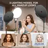 Luz de Relleno de Pantalla Completa para Fábrica Transfronteriza Iluminación para Transmisión en Vivo Lámpara de Luz Suave de Relleno de Belleza para Teléfono Móvil de Transmisor Profesional Escritorio
