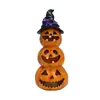 Adornos Personalizados Fiesta de Halloween Manualidades de Resina Adornos Decorativos Lindos Calabaza Divertida Murciélago Adornos de Resina
