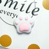 Bonita garra de gato de dibujos animados, accesorios de joyería de resina para bricolaje, pegamento en crema, funda de teléfono, material decorativo, accesorios para el cabello de niños, parche