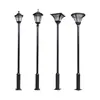 Luz Solar LED Impermeable para Jardín Exterior, Luz de Poste Alto Súper Brillante de 3m para Parque Villa
