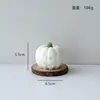 Adornos de Velas de Calabaza de Halloween, Decoraciones Divertidas y Creativas para el Hogar, Regalos Festivos, Recuerdos, Velas Perfumadas de Calabaza