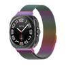 Compatible con Samsung Watch Galaxy Watch 7.ª generación Ultra Correa de acero inoxidable milanesa de 47 mm