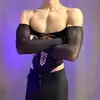Lencería Sexy de Lóbulo, Body Ajustado Sedoso Luminoso con Calados, Uniforme Seductivo, Atuendo de Malla Erótico, Tallas Grandes, Body de una Pieza al por Mayor
