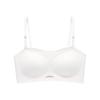 Roupa íntima tomara que caia feminina para seios pequenos com push-up, tubo antiderrapante, sutiã invisível sem aro anti-deslizamento, sutiã fino sem costura