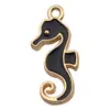 58 Estilos de Pingentes de Estrela-do-Mar, Concha, Búzios, Pérola, Sereia com Gotejamento de Óleo, Acessórios para Pulseira, Colar, Joias DIY