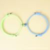 Direto da Fábrica pulseira de corda luminosa para casal coração com coração sucção pulseira de casal para casamento presente de casamento joia