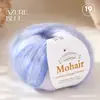 Patrón de nubes pequeñas, hilo de mezcla de seda y mohair, color degradado, hilo de mohair fino para tejer a mano, hilo para chales y suéteres, producto transfronterizo
