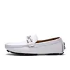 Venta Directa de Fábrica de Nuevos Modelos de Primavera de Mocasines de Cuero Genuino para Hombre, Zapatos Slip-On al por Mayor, Zapatos Casuales Transpirables para Conducir