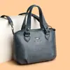Bolsa de Couro Macio da Moda para Mulheres, Novo Estilo, Forro Interno Elegante, Bolsa Tote de Ombro, Portátil, Forte e Durável, Bolsa de Mão da Moda