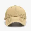 Gorra de Béisbol Retro Japonesa Lavada de Color Mixto y Desgastada, Única, Versátil y Ligera para Hombres y Mujeres, Moderna, Transpirable, de Mezclilla, Protección Solar