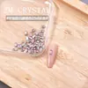 ZM Zircônia Novo Brilho Super Fundo Plano Cor Morgan Pedras de Strass para Unhas Tamanho Pequeno Forma Irregular Pedras de Strass Gotas d'Água Adesivos de Unhas Acessórios de Strass 34