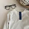 Primavera 2026 Ropa Nueva para Niños Estilo Coreano Otoño Camiseta de Manga Larga para Niñas Estilo Camisa Camiseta Básica