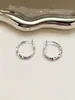 Pendientes de Aro de Moda Versátiles de Gama Alta Pendientes de Diseño de Nicho de Lujo Ligero