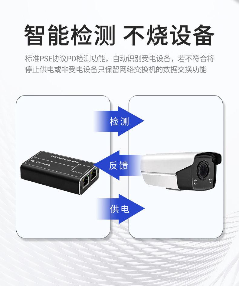 一进二出POE中继器