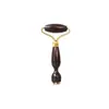 Rodillo Masajeador de Sándalo Morado, Rueda Masajeadora Raspadora Facial, Palo Masajeador Lifting y Relajante para el Contorno de Ojos de Mujer, Cepillo Meridian de Cuerno