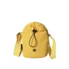 Bolso de Hombro con Cordón Dafuqi para Mujer, Nuevo Estilo de Moda, Bolso para Teléfono Móvil, Bolso Cruzado Simple de Color Puro Estilo Japonés para Viaje