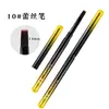 Set de Brochas para Uñas Transfronterizo Nuevo Cuadradas y Redondas para Pintura, Dibujo de Líneas, Degradado, Barrido, Estilo Francés, Cabezal Angulado, Brochas para Fototerapia