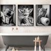 Pintura en Lienzo Tríptico para Sala de Estar y Dormitorio, Lienzo al Óleo Pintado a Aerosol de Alta Definición, Pintura Decorativa Estilo Chino, Arte de Pared al por Mayor