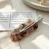 Pinza para el pelo sin costuras de acetato coreano para mujer, pinzas laterales para el pelo, accesorios versátiles para el pelo, flequillo, pinzas laterales pequeñas, pasadores, pinzas de pico de pato