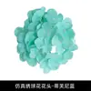 Cabezas de Flores de Hortensia para Decoración de Escena de Boda, Flores Artificiales, Flores de Seda, Cabezas de Flores, Decoración de Pared de Flores, Flores Falsas, Transfronterizo