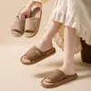 Pantuflas de Lino Transpirables, Absorbentes de Sudor y Antiolor de EVA para Hombre, Primavera y Otoño, para el Hogar, Interiores, Pareja, Silenciosas, Antideslizantes para Mujer, Todas las Estaciones