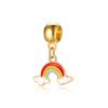 Adornos de Navidad Árbol de Navidad Colgantes Hechos a Mano DIY Papá Noel Pulsera Collar Colgante Accesorios Materiales