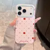 Adecuado para Funda de Teléfono Móvil Apple 17 con Lunares 14Pro 16Pro Iphone18Promax Nicho Moda Anti-Caída