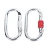 Hebilla de resorte en forma de calabaza con ajuste a presión hembra, hebilla de seguridad de acero al carbono galvanizado con anilla, acero inoxidable 304 m4m5m6m8m10