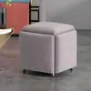 Banqueta Armazenamento Cubo Mágico Multifuncional Combinação Cinco em Um Mesa de Centro para Sala de Estar Banqueta Banqueta de Jantar Banqueta Nórdica Influenciador da Internet Banqueta para Trocar de Sapato